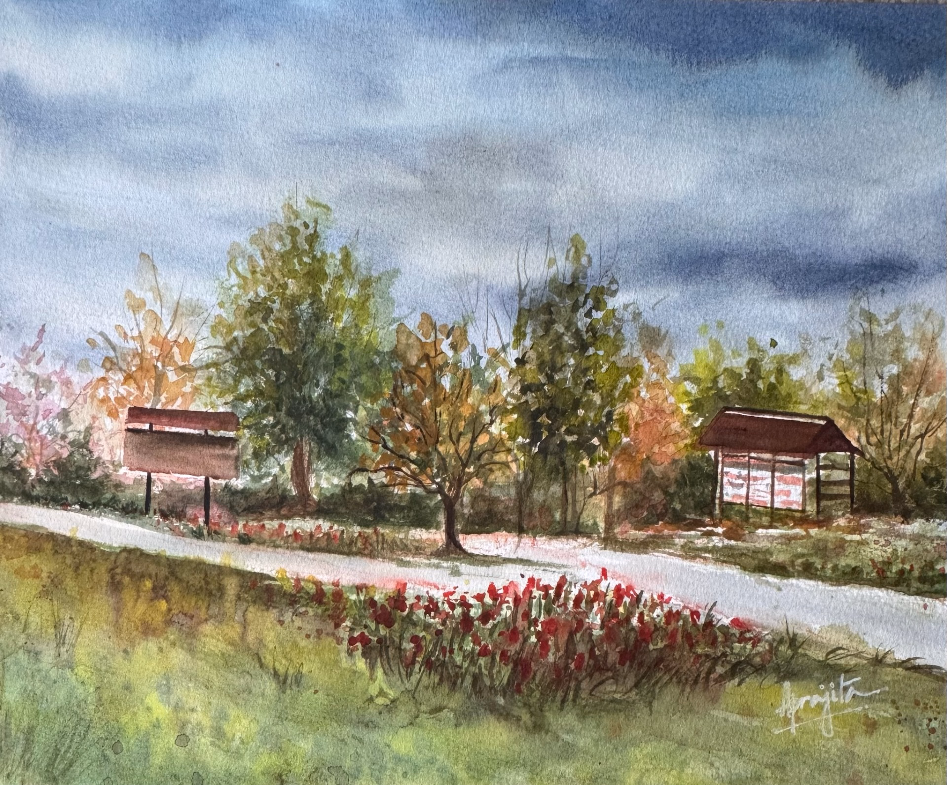 Enchanted Roadside Shelter