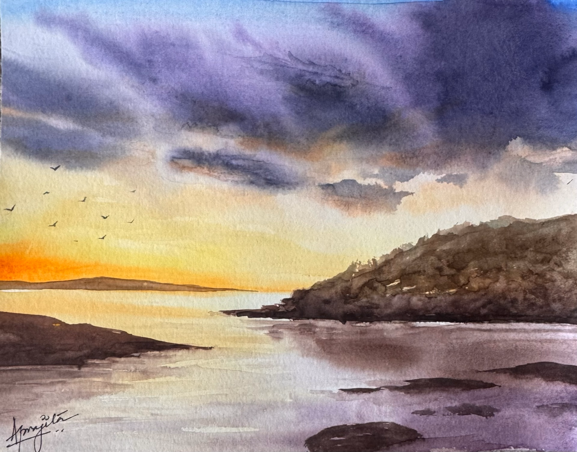 Evening Passage Available In Studio