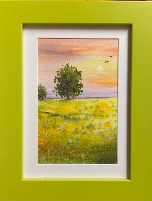 Golden Field Sunrise