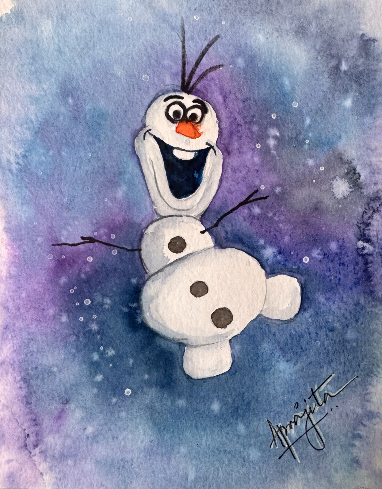 Olaf's Winter Dream: Available In Studio