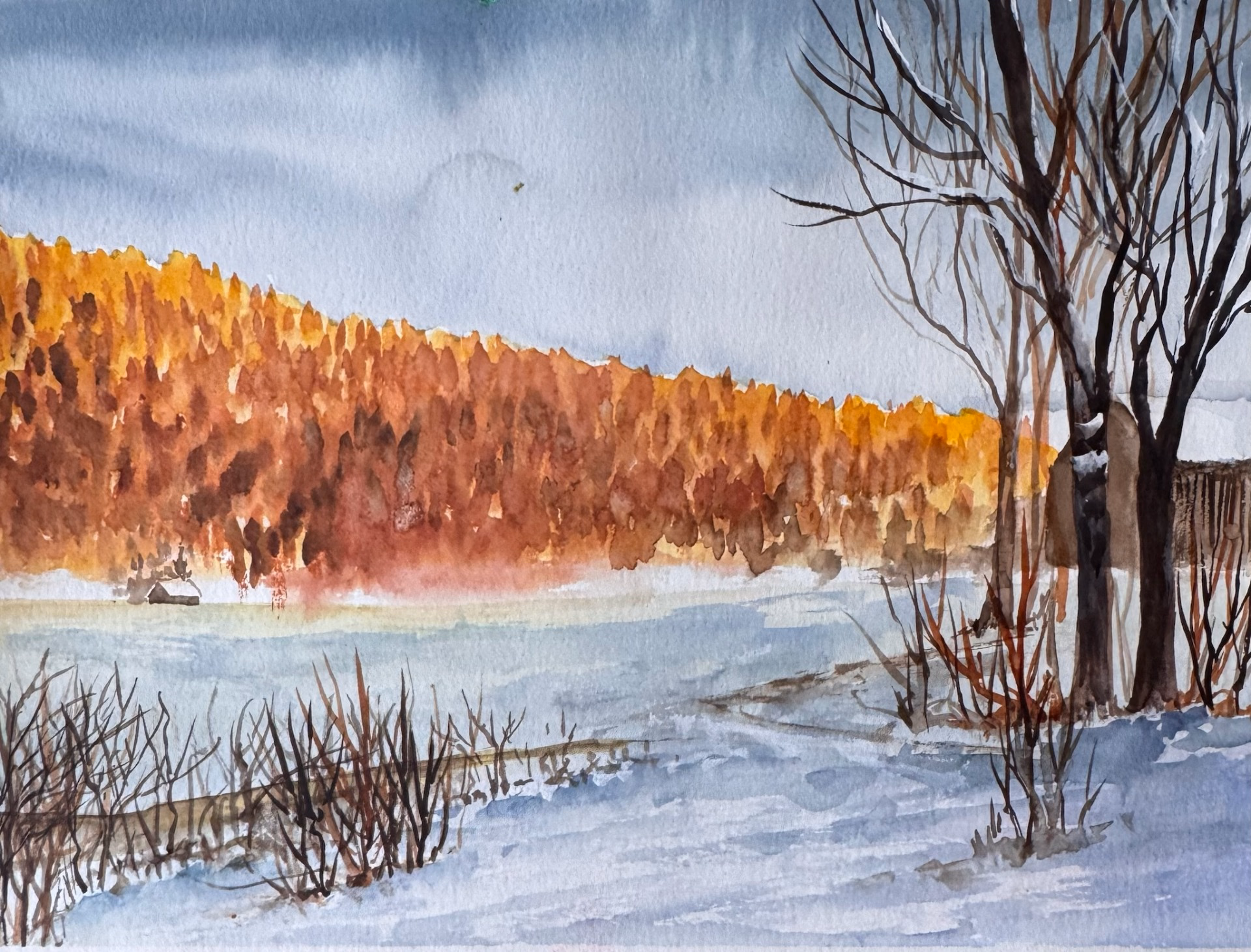 Winter's Last Whisper: In Studio
