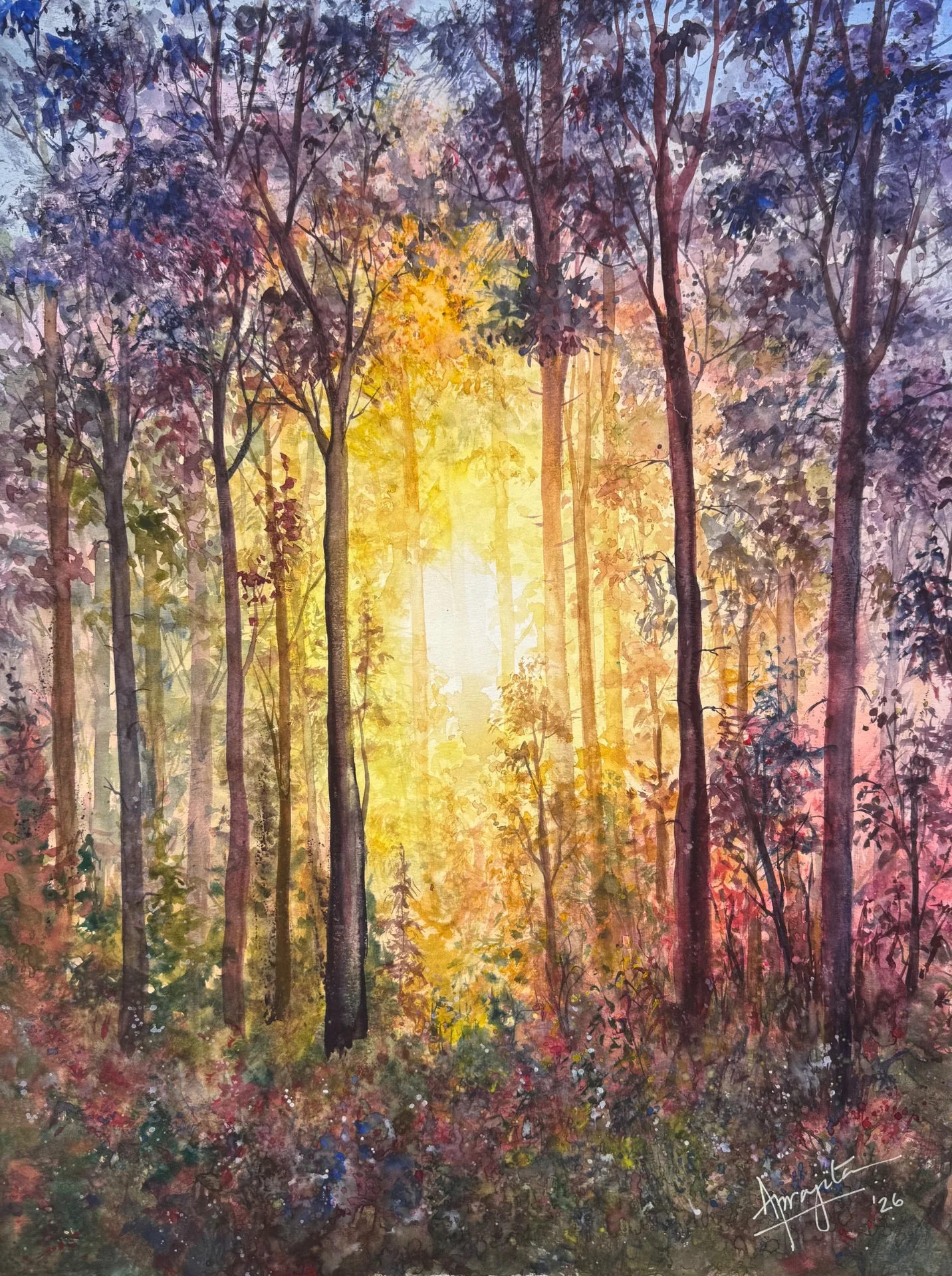 Forest's Mystic Glow