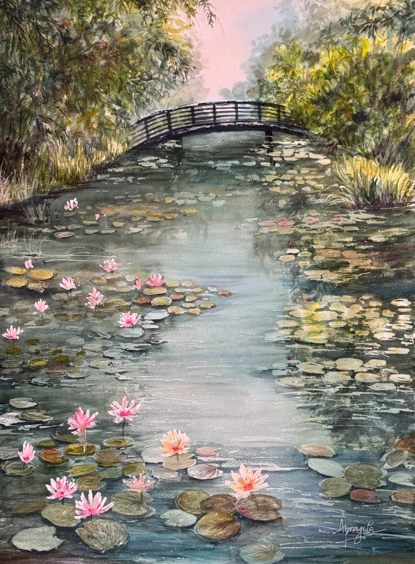 Monet's Dream Bridge