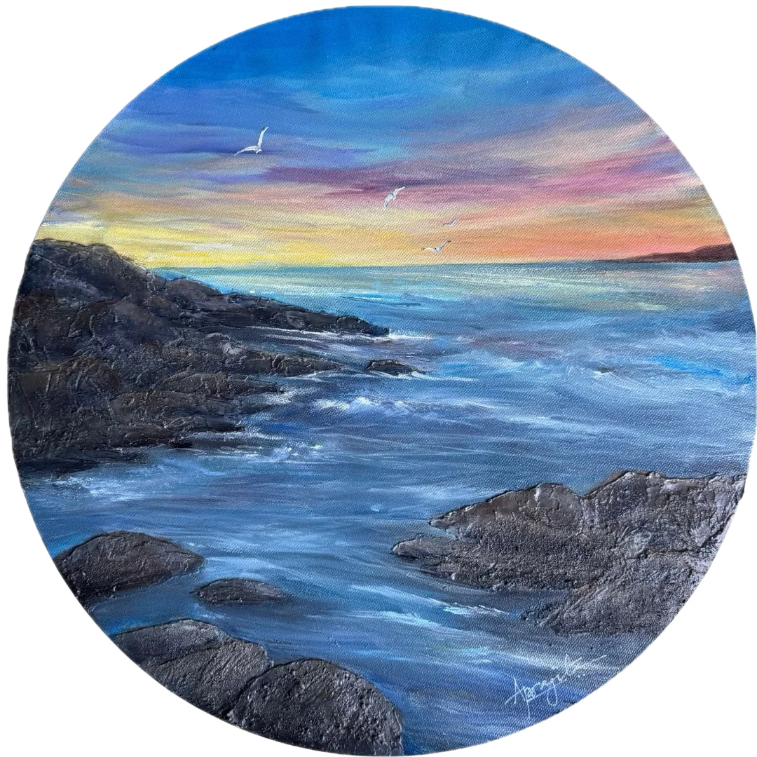 Ocean's Golden Farewell